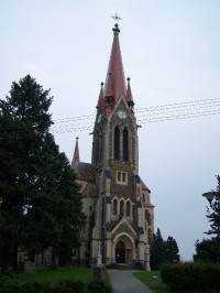 Novogotický kostel ve Vítkově