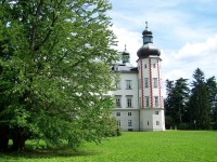 Vrchlabí - zámek, pohled ze zahrady