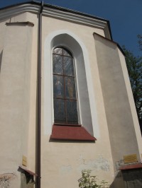 okení mozaika kostela