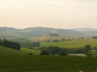 Okolí Rozseče - pohled směrem k Olešnici 