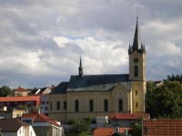 Nebušice - kostel sv. Cyrila a Metoděje