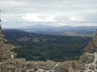 pohled z hradu Trosky