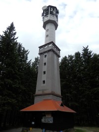 Klostermannova rozhledna na vrchu Javorník - Kaple sv. Antonína