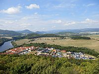 panoramatický pohled z rozhledny na Svatém vrchu