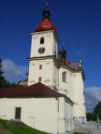 farní kostel Nanebevzetí Panny Marie - Dobrá Voda