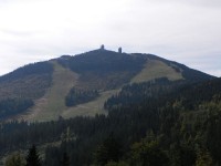 Velký Javor -  nejvyšší vrchol německé části Šumavy (1456 m)