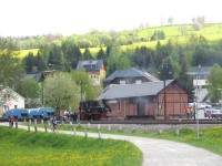 Turisticá cesta lemuje celou trať-zde u Steinbachu