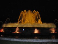 Montjuic - fontána Font Màgica