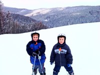 Naši dva lyžaři