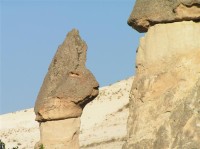 Kapadokie - skalní "Zajíc"