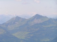 3. den - zasněžená hora vpravo je Tödi (3623 m.n.m.)