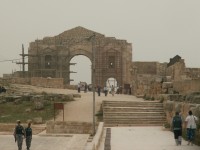 Vsupní Jižní brána do Jerash