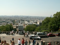 pohledy na Paříž od Sacre Coeur