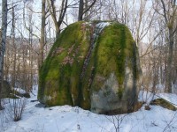 Kynžvartský kámen v zimě