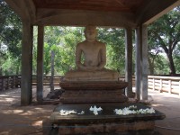 nejstarší socha Buddhy na Srí Lance -přes 2000 let