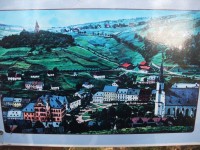 historický pohled na Šlikov přes Jáchymov