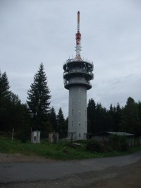 telekomunikační věž na Svatoboru