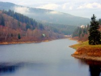 Hřebeny nad Špindlem od přehrady