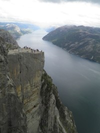 a ještě jednou Preikestolen.