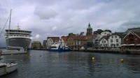 přístav ve Stavangeru.