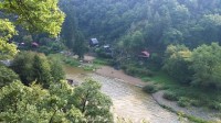 řeka Sázava z Klimentovy vyhlídky.
