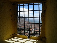 výhled z okna funchalské pevnosti.