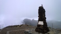 vrchol Pico Ruivo.
