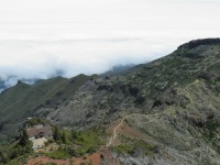 výhledy z vrcholu Pico Ruivo.