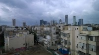 starý a nový Tel Aviv.