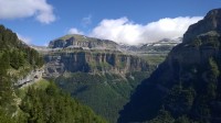 Valle de Ordesa - krásné údolí ve španělských Pyrenejích.