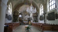 Kostel Nanebevzetí Panny Marie ve Vojslavicích.
