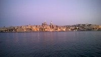 Podvečerní Valletta.
