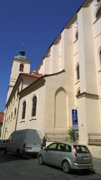 Kostel sv. Jakuba.