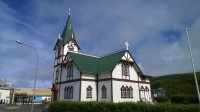 Kostel v Husavíku.