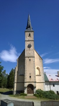 Kostel v Přední Vítoni.