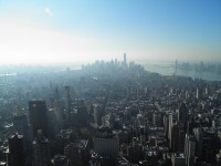 Manhattan z Empire State Building.