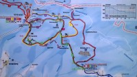 Mapa běžeckých tras.