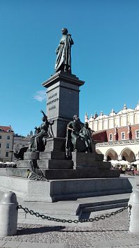 Pomník Adama Mickiewicze.