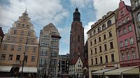 Historické domy na Rynku.