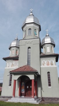 Kostel Biserica Ortodoxă v Salciua de Jos.