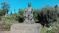 Socha K. Kolumba v parku sv. Kateřiny ve Funchalu.