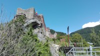 Drakulův hrad  Cetatea Poenari.