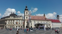 Malebné město Sibiu.