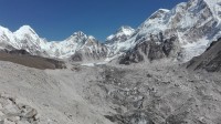 Khumbu Glacier.