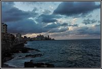 Podvečerní Malecón.