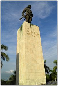 Santa Clara - památník Che Guevary.