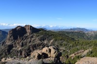 Výhled z Pico de las  Nieves.