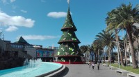 Vánoční strom v Las Palmas.