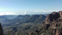 Výhled z Pico de las Nieves.