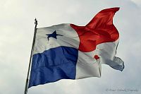 Panamská vlajka.